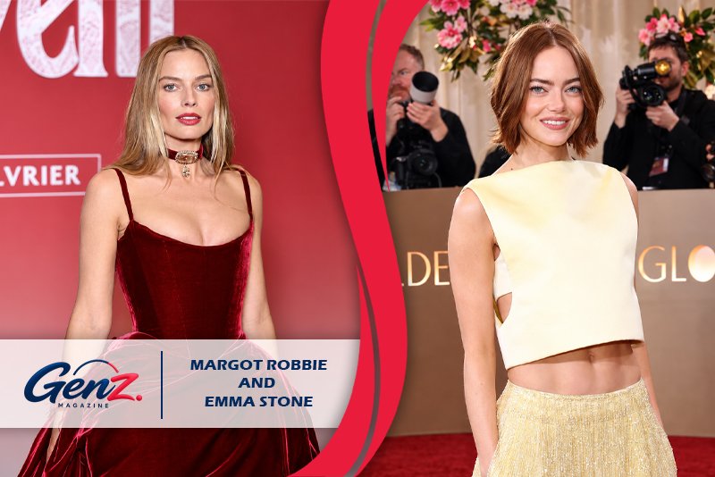 Margot Robbie and Emma Stone