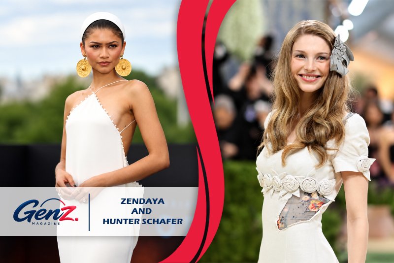 Zendaya and Hunter Schafer